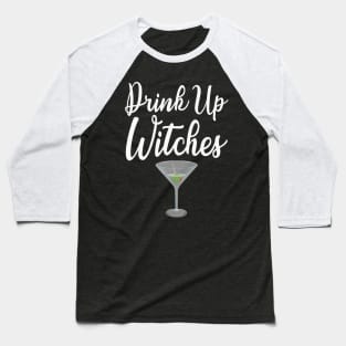 Halloween Drinking Drink Up Witches Baseball T-Shirt